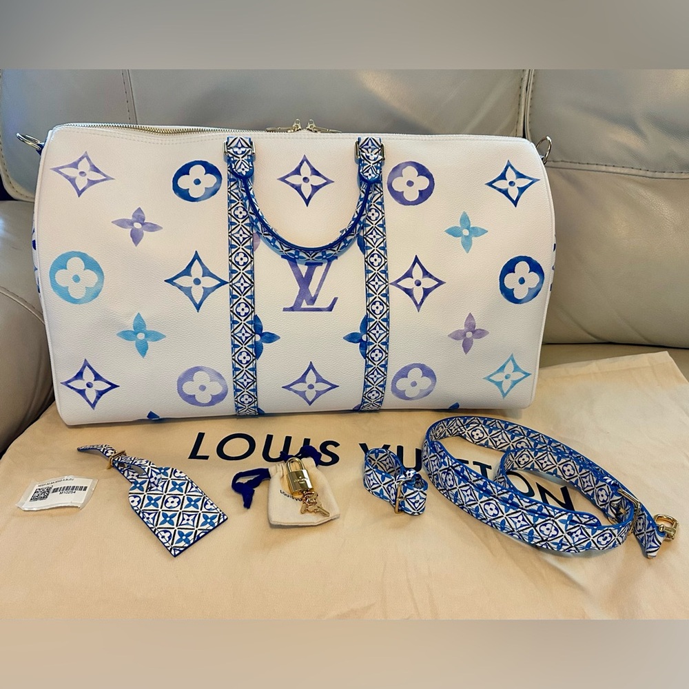 Limited Edition Louis Vuitton By the Pool Keepall 50 NEW